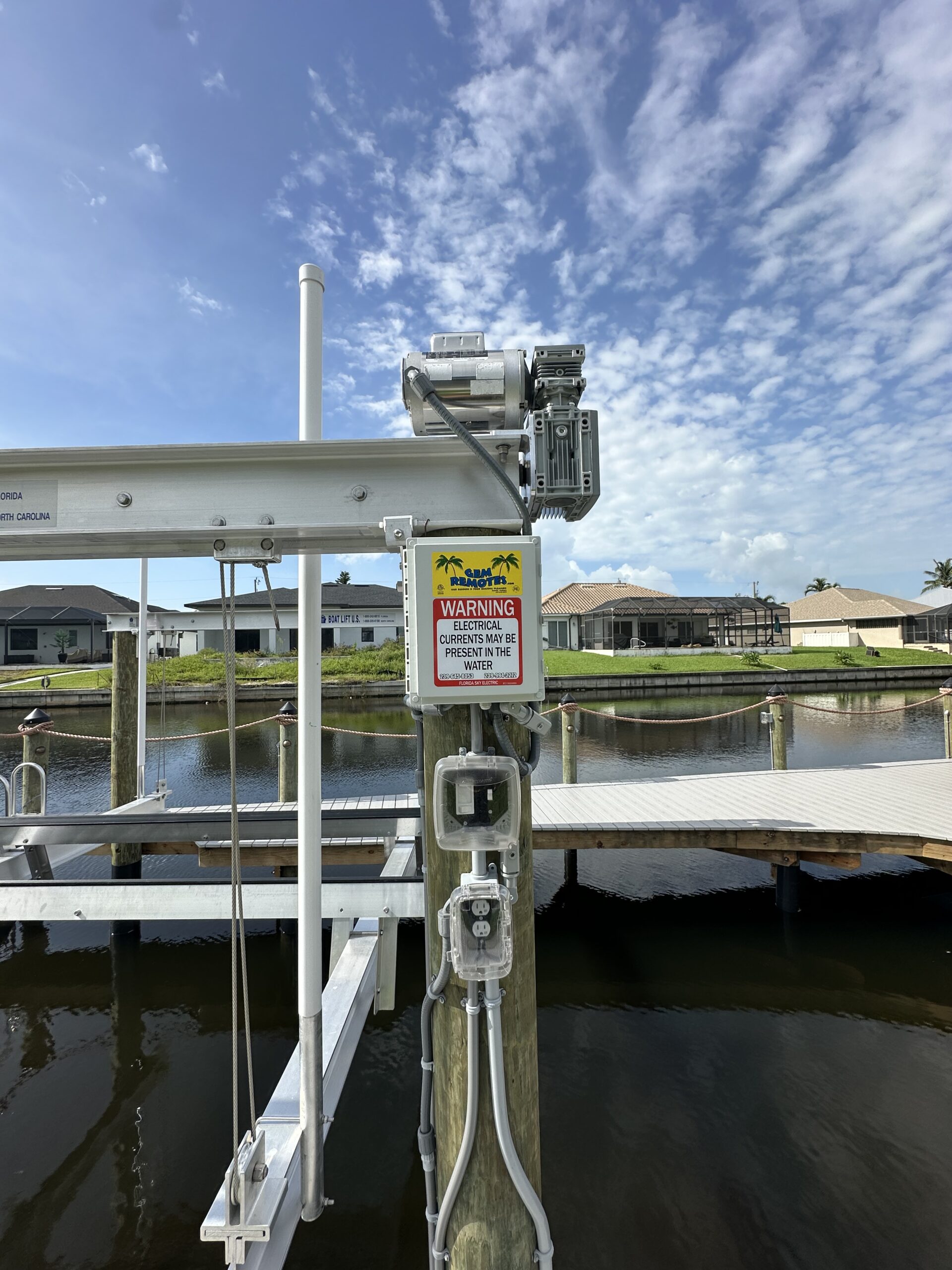 Dock Electrical and Plumbing